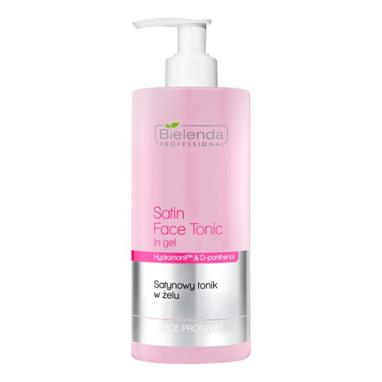 BIELENDA PROFESSIONAL - SATYNOWY TONIK W ŻELU 500ML
